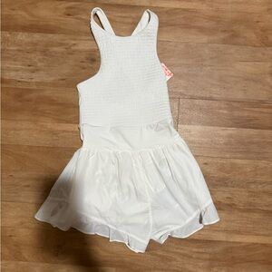 FP Movement White Sleeveless Romper